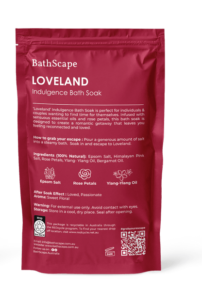 Loveland Indulgence Epsom Bath Salt Soak - BathScape