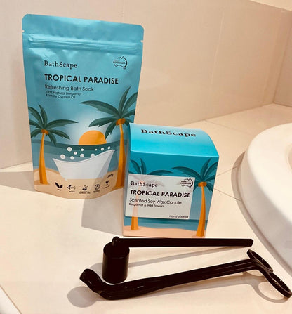 Tropical Paradise Refreshing Epsom Bath Salt Soak - BathScape