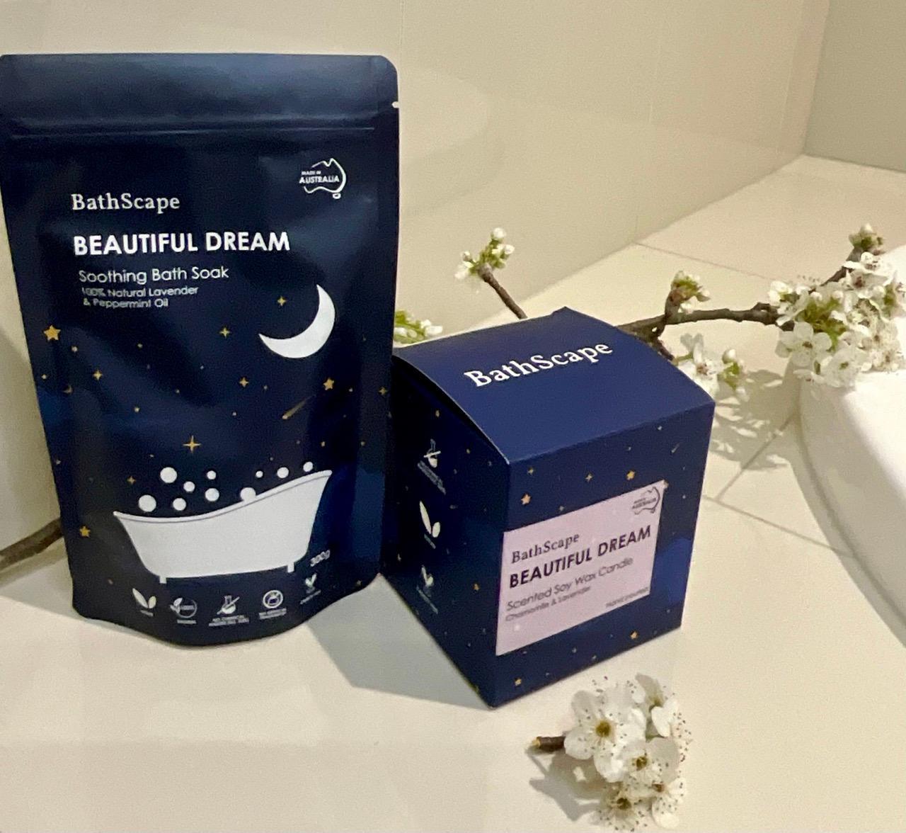 Bath Soak and Candle bundle - BathScape